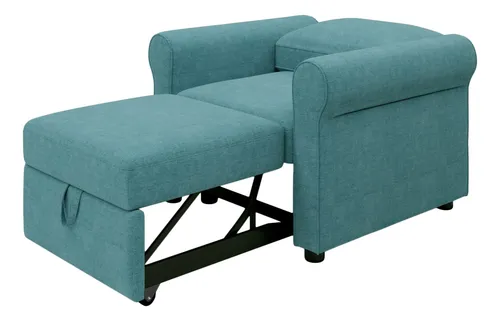 Gia Sofá Cama Convertible 3 En 1, Sillón Individual Con R.