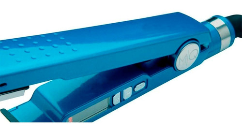 Imagem 4 de 5 de Chapinha De Cabelo Ladylisspro Nano Titanium Azul 110v/220v