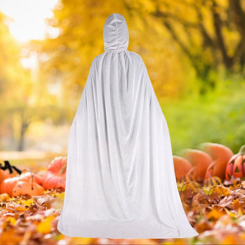 De Capa Con Capucha De Terciopelo De Halloween Durable Para