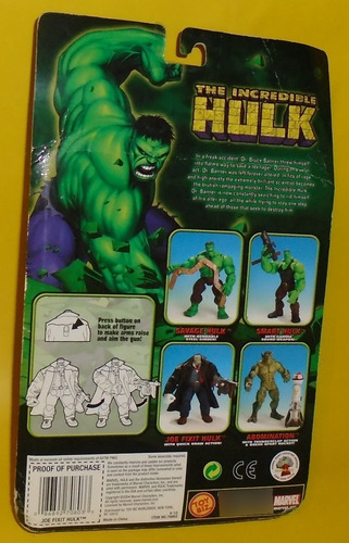 Ccc21 Marvel Legends Incredible Hulk Joe Fixit Toybiz (Usado)