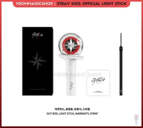 Bastão Luminoso Stray Kids Oficial Do Wgc, Versão 2, .a | Frete grátis