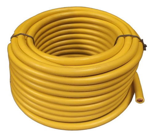 Cable P/maquina Soldar N4 P/m Amarillo Cablesca