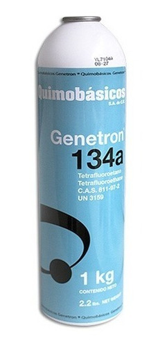 Gas Refrigerante 134a Genetron 1 Kg