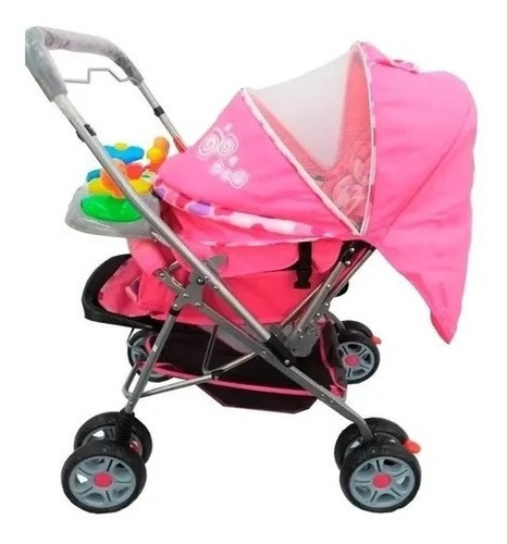 Carriola Para Bebe Angelin Con Tablero Luz Y Sonido 555f
