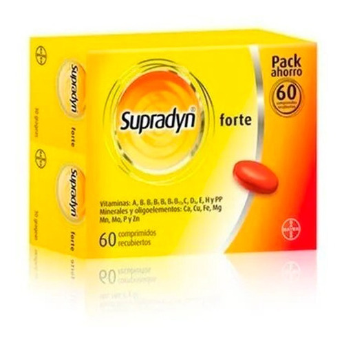 Supradyn Forte X 60 Comp. Multivitamínico - Bayer®