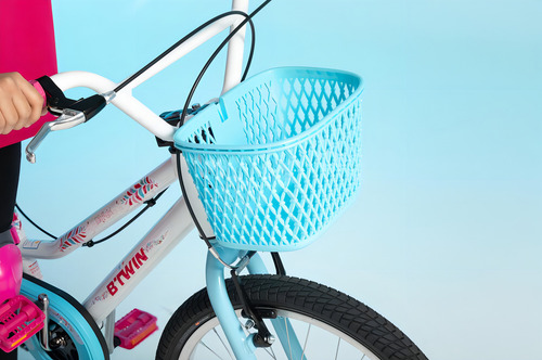 Bicicleta Infantil Aro 20 Mistigirl Btwin Cor Rosa