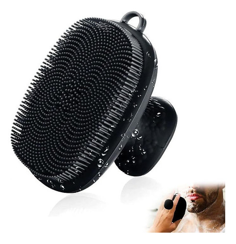 Men's Silicone Facial Cleansing Brush Waterproof Manual