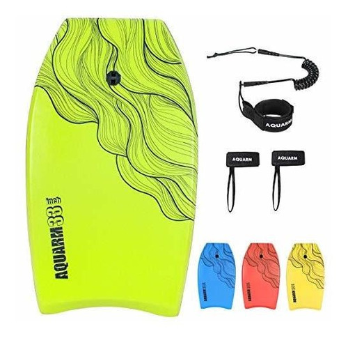 Aquarm Xpe Bodyboard De 33 Pulgadas, 36 Pulgadas, 41 Pulgada