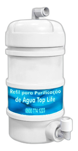 Refil Para Purificador De Água Top Life Simples