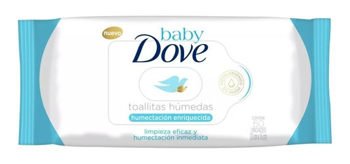 Toallitas Humedas Dove Baby Hidratación Sensible X50