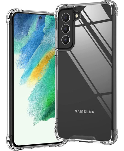 Estuche Forro Clear Transparente Samsung Galaxy S21 Fe
