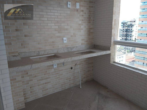 Imagem 8 de 27 de Excelente Apartamento Com 2 Dormitórios (2suítes), 2 Vagas De Garagem E Lazer, No Boqueirão, Praia Grande Sp - Ap2534