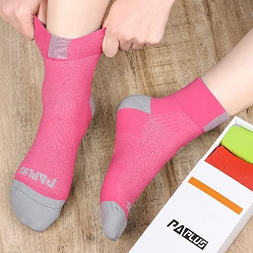 Paplus Calcetines De Compresión De Un Cuarto Para Mujer, 6 P