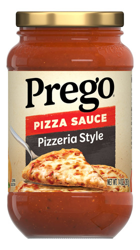 Prego Salsa De Pizza Estilo Pizzeria, Tarro De 14 Onzas