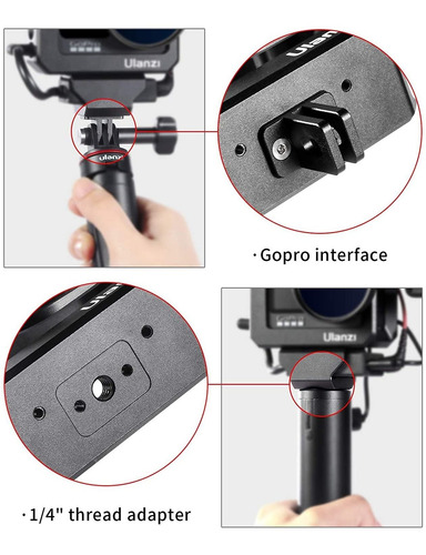 Imagen 1 de 2 de Ulanzi G9-5 Carcasa De Aluminio Para Gopro Héroe 9 Negro, 2