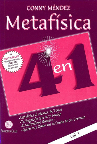 Metafisica 4 En 1 Volumen 1*.. - Conny Mendez