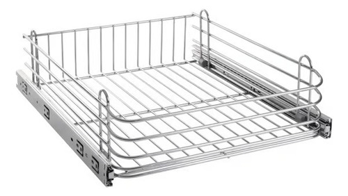Gaveta Fruteira Multiuso Cozinha Deslizante 770x125x450mm Gtb 7254 Inox