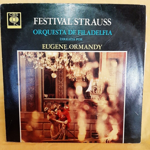 Vinilo Orquesta De Filadelfia Eugene Ormandy Strauss Cl1