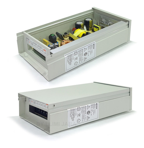Fuente Metalica Exterior C/gabinete Proteccion 12v 5a Y12012