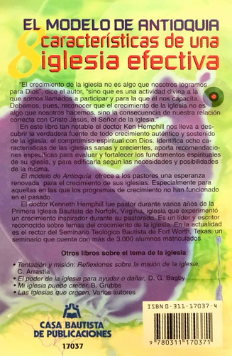 8 Caracteristicas De Una Iglesia Efectiva - Ken Hemphill