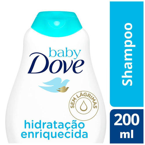 Imagem 1 de 1 de  Shampoo Hidratação Enriquecida Baby Dove 200ml