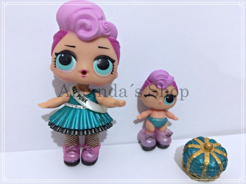 Boneca Lol E Lil Miss Punk  Brinquedo Menina Aberta 