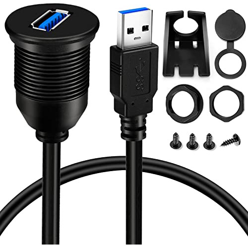 Batige - Soporte Auxiliar Para Coche, Puerto Único, Usb 3.0