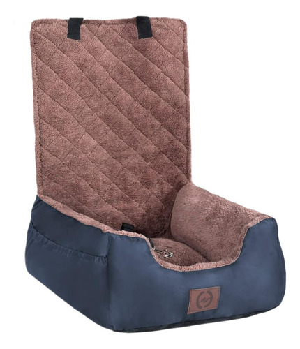 Asiento De Coche Para Perros Pequeños Hasta 11kg-azul