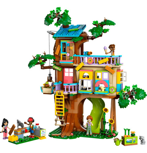 Reunião na Casa da Árvore da Amizade de Lego Friends 42652