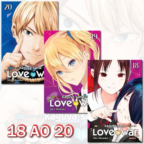 Kaguya-sama Love Is War 18 Ao 20! Mangá Panini! Lacrado