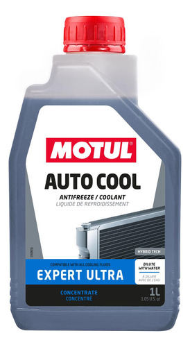 Fluido De Arrefecimento Motul Auto Cool Expert Ultra 1l Cor Azul