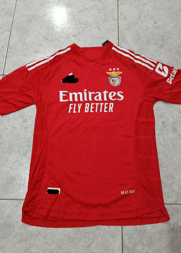 Camiseta Benfica Titular 2025 #30 Otamendi Ucl