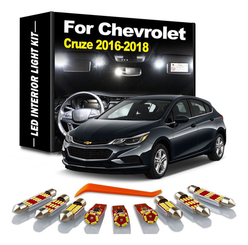 Kit Led Interior Canbus Chevrolet Cruze 2016 - 2023
