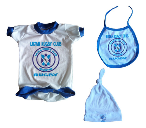 Set Bebe Body + Extras Rugby Lujan Rugby Club