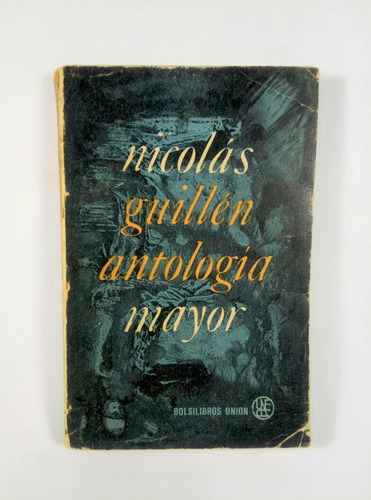 Antología Mayor Nicolás Guillén Bolsilibros Harmonía Libros