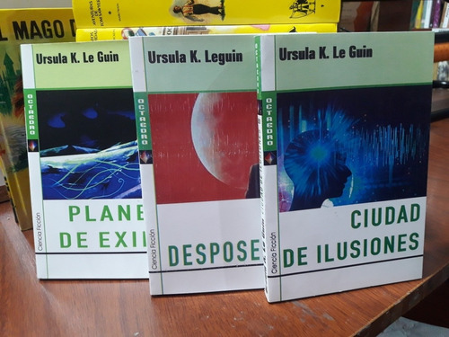 Lote X 3 Libros Ursula K Leguin Octaedro Nuevos *
