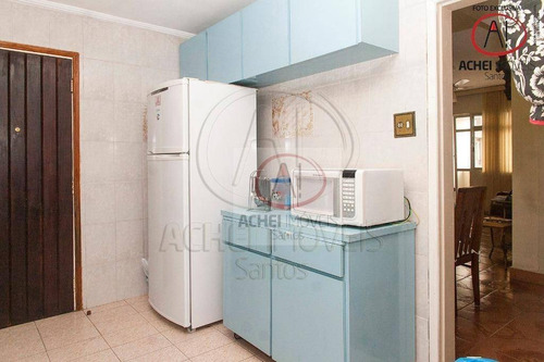 Imagem 25 de 29 de Apartamento Com 3 Dormitórios À Venda, 90 M² Por R$ 495.000,00 - Aparecida - Santos/sp - Ap9449