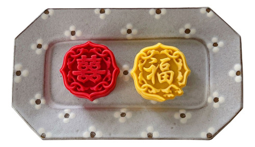 Personagens Moon Cake Mold Mid-autumn Festival Mooncake