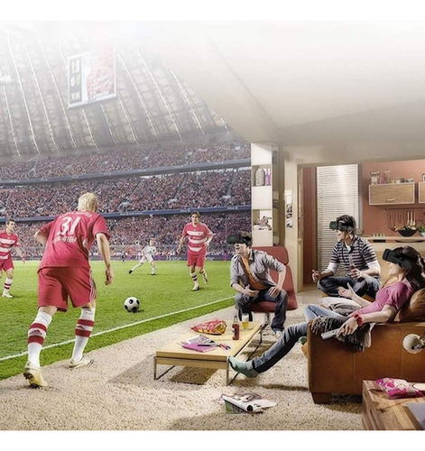 Lentes De Realidad Virtual Vr Park Con Auriculares Y Control