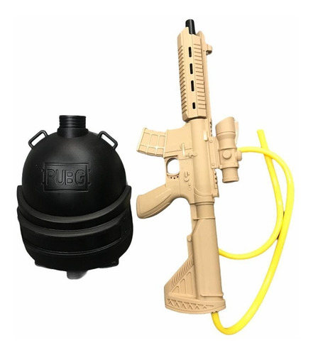 Rifle Francotirador C/ Mochila Negra Pistola Agua Pileta