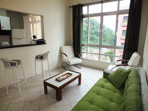 Apartamento Com 1 Dorm, Itararé, São Vicente - R$ 228 Mil, Cod: 538 - V538