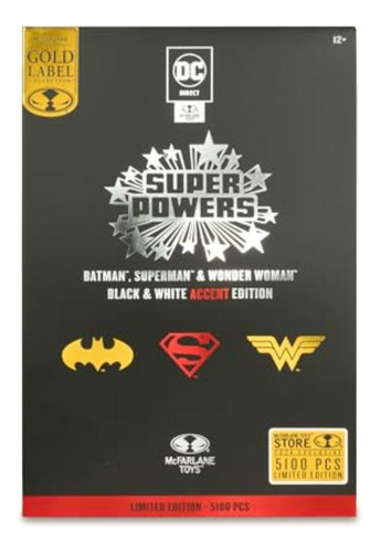 Mcfarlane Toys Dc Super Powers Batman, Superman & Wonder