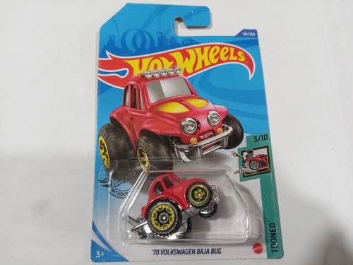 Hot Wheels 70 Volkswagen Baja Bug Mattel Completo