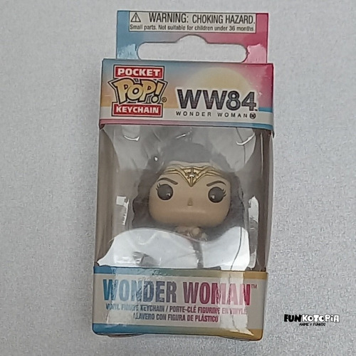 Imagen 2 de 6 de Funko Pop Llavero: Wonder Woman 1984 - Wonder Woman