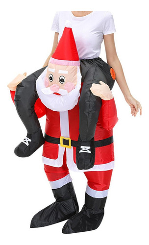 2 Disfraz Inflable De Papá Noel For Usar En Fiestas De