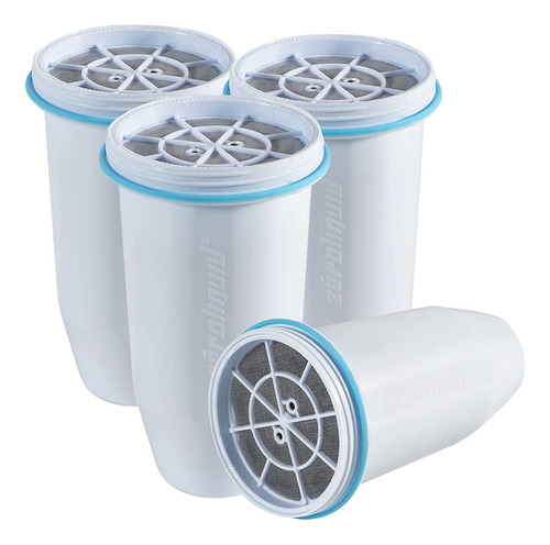 Zeroliquid Filtros De Agua De Repuesto Zr-001 Para Jarras Y 