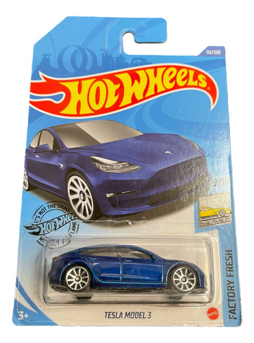 Hot Wheels Tesla Model 3 (2020)