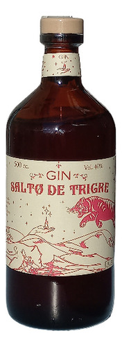 Gin Salto De Tigre Artesanal Organico 500cc Fabrica Beney X6