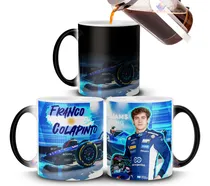 Comprar Taza Mágica Colapinto Franco Piloto Formula 1 F1 Carrera Color Negro Colapinto Franco Formula 1