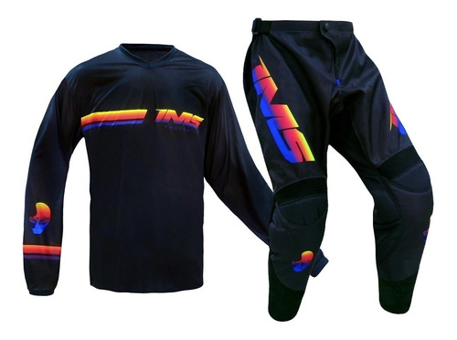 Conjunto Ims Daytona Camisa + Calça Preto Cross Lançamento